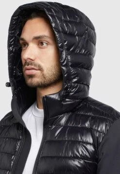 Khujo Bolt Shiny - Chaqueta De Entretiempo - Schwarz -Moda Tienda 004a4ab648004bbc80113d895f669abb