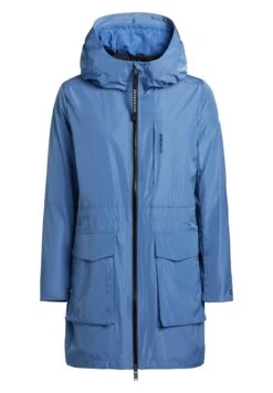 Khujo Mantel Ging - Abrigo Corto - Blau -Moda Tienda 0110051f404b4c42bee85f9edf30ff34