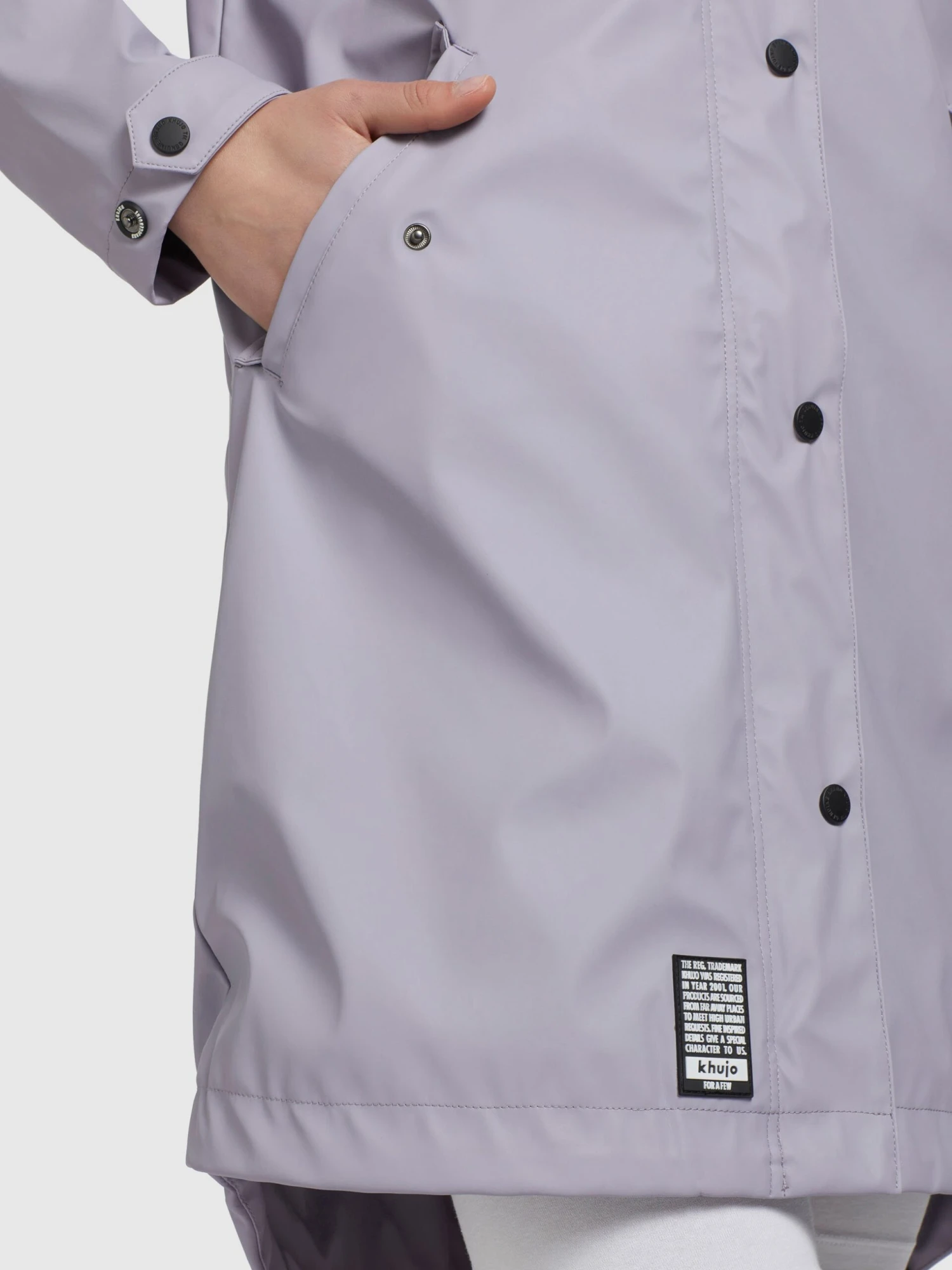 Khujo Odelie - Impermeable - Flieder 9 Khujo Odelie - Impermeable - Flieder - Image 7