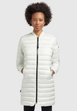 Khujo Greta Shiny - Chaqueta De Entretiempo - Cremeweiß