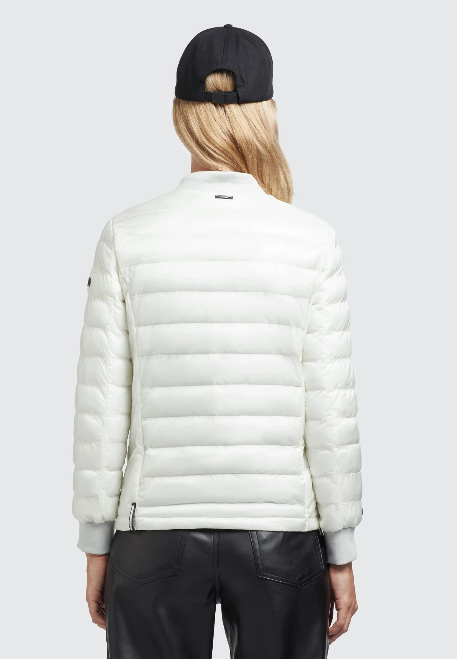 Khujo Maude Shiny - Chaquetas Bomber - Cremeweiß 5 Khujo Maude Shiny - Chaquetas Bomber - Cremeweiß - Image 3