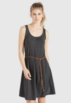 Khujo Padma - Vestido Ligero - Dunkelgrau Meliert