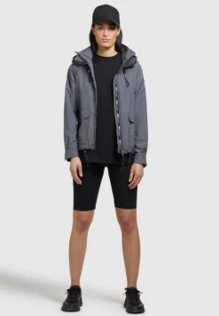 Khujo Blair - Chaqueta De Entretiempo - Graublau -Moda Tienda 0af1034e0ae64fcc93101b60fd804dd1