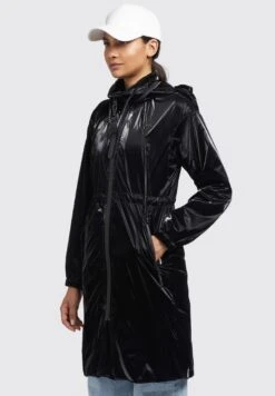 Khujo Marthe - Impermeable - Schwarz -Moda Tienda 0d6ab9d9e7e74d36a46563e7dd5dc7fc