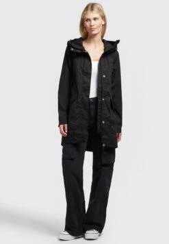 Khujo Parka - Schwarz -Moda Tienda 10154ad1ff964250b7986ffe68060a81