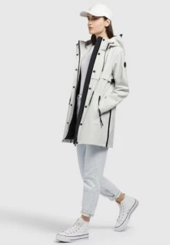 Khujo Zoni - Parka - Hellgrau -Moda Tienda 15a5a95ef9b046ce9103a8ab9557e8d2