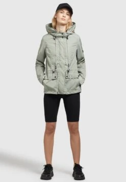 Khujo Debby - Chaqueta Fina - Blassgrün -Moda Tienda 169f4a3e2cef4f79b5aef363f756553d