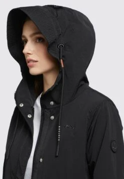 Khujo Adda - Abrigo Corto - Schwarz -Moda Tienda 18636d08889a430889f3444bd4f77c92