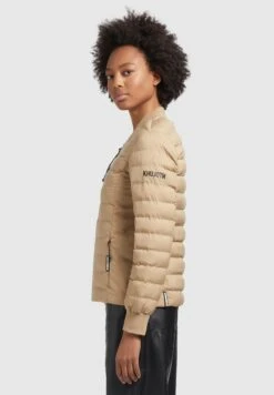 Khujo Maude Matt - Chaqueta De Entretiempo - Beige -Moda Tienda 18c2db92b6bf46eb9b1e23caf2a43fc6