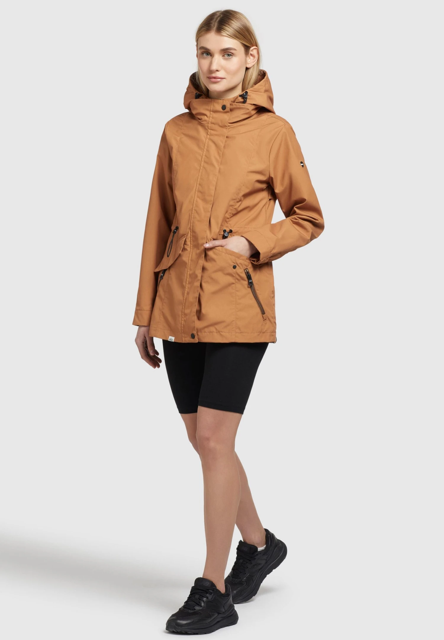 Khujo Felina - Impermeable - Toffee 4 Khujo Felina - Impermeable - Toffee - Image 2