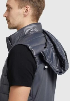 Khujo Wemo Shiny - Chaleco - Grau 15 Khujo Wemo Shiny - Chaleco - Grau -Moda Tienda 19f122e002a140d68cd51e04f8de51f4