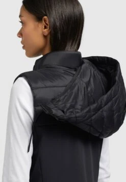 Khujo Fabia Matt - Chaleco - Schwarz -Moda Tienda 1f492f2ba9d54928b1443423fd26cd5a