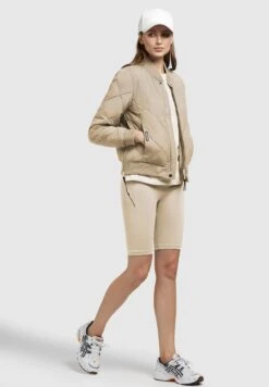 Khujo Leona - Chaquetas Bomber - Beige -Moda Tienda 1f6297f11ee142e89c40a2507fc5a6de