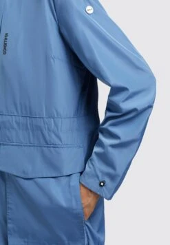 Khujo Mantel Ging - Abrigo Corto - Blau -Moda Tienda 1fe827734a5d40309bf6db2ea27bdd0c