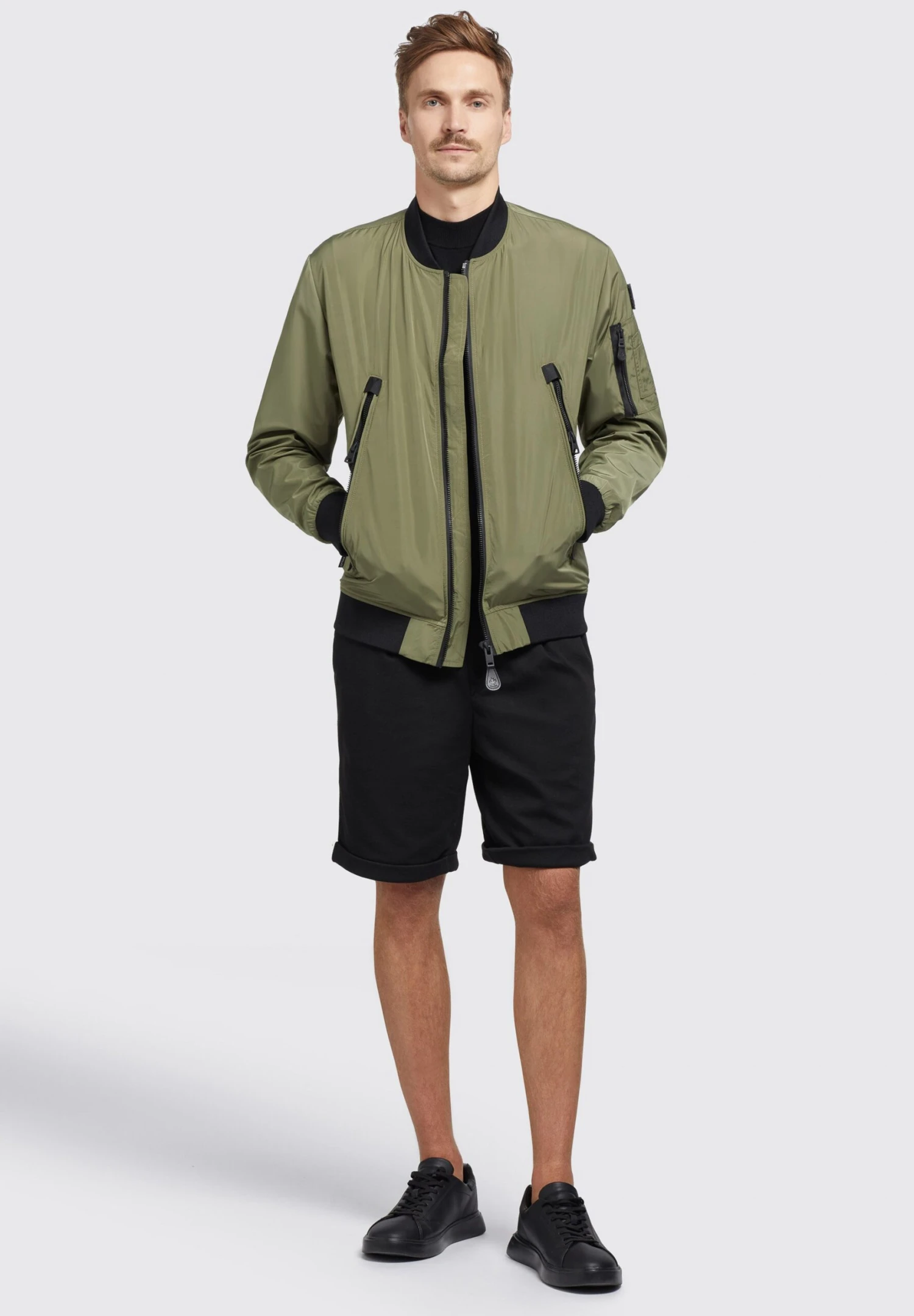 Khujo Astile2 - Chaquetas Bomber - Olivgrün 4 Khujo Astile2 - Chaquetas Bomber - Olivgrün - Image 2