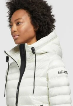 Khujo Lovina4 Shiny - Chaqueta De Entretiempo - Cremeweiß -Moda Tienda 2409714d30134b83829b75622e739817