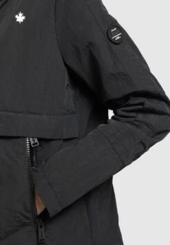 Khujo Zahira3 - Chaqueta Fina - Schwarz -Moda Tienda 26311e3b9b5a48e98322e64c11e5896b