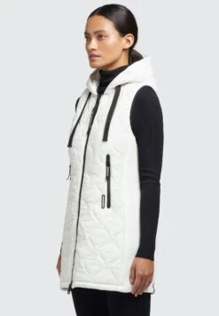 Khujo Malin - Chaleco - Naturweiß -Moda Tienda 26950c5cea784901b19fbbd56b1373a7