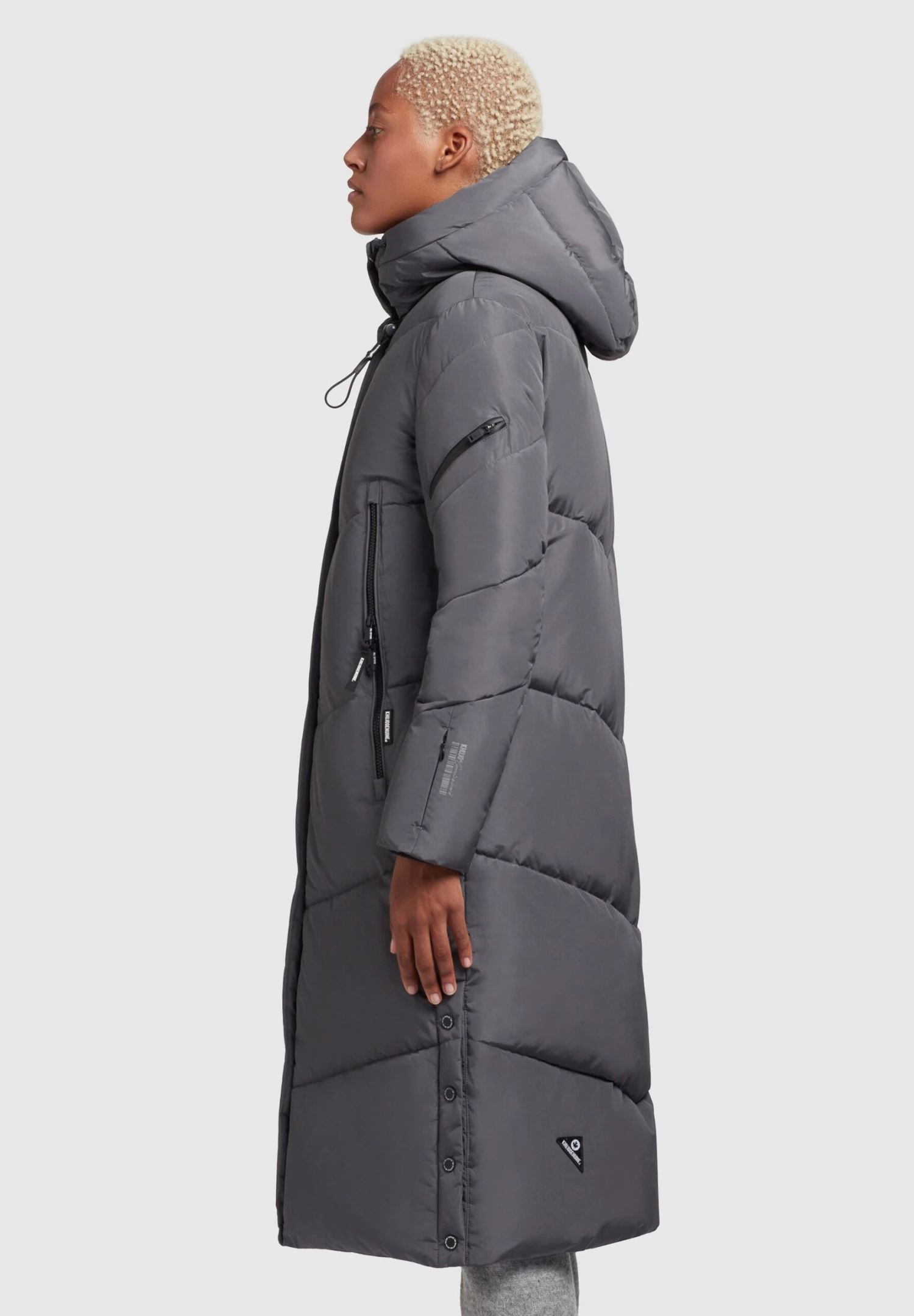 Khujo Sonje3 - Abrigo De Invierno - Anthrazit 6 Khujo Sonje3 - Abrigo De Invierno - Anthrazit - Image 4