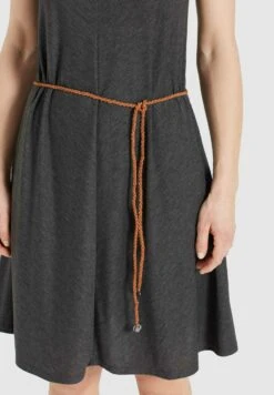 Khujo Padma - Vestido Ligero - Dunkelgrau Meliert -Moda Tienda 2818e4b785804c23b34f144cd0cdcee9