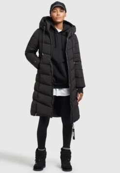 Khujo Klayd - Abrigo De Invierno - Schwarz -Moda Tienda 28fde6f34a174d96920355880115db9c