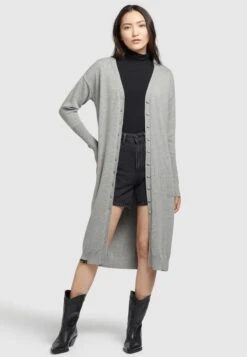 Khujo Elina - Abrigo Corto - Grau Meliert -Moda Tienda 2f38cf71969a4279a7bf1dba08acd10c