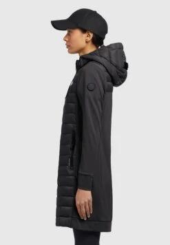 Khujo Ruth Matt - Abrigo De Invierno - Schwarz -Moda Tienda 3930ecd1c9ce446f86f76ceede597d58
