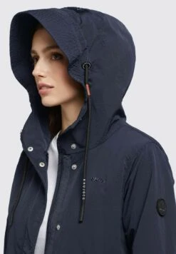 Khujo Adda - Abrigo Corto - Dunkelblau -Moda Tienda 3b6092cab4824b2284e9307dcaf0d5ae