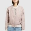 Khujo Stence - Chaquetas Bomber - Blassrosa -Moda Tienda 3e2f45b1030d47179f986c636cfa387a