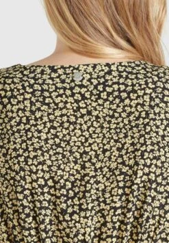 Khujo Borgia - Mono - Schwarz-Gelb Geblümt -Moda Tienda 419c911290c4426e916bb1cf7469470c