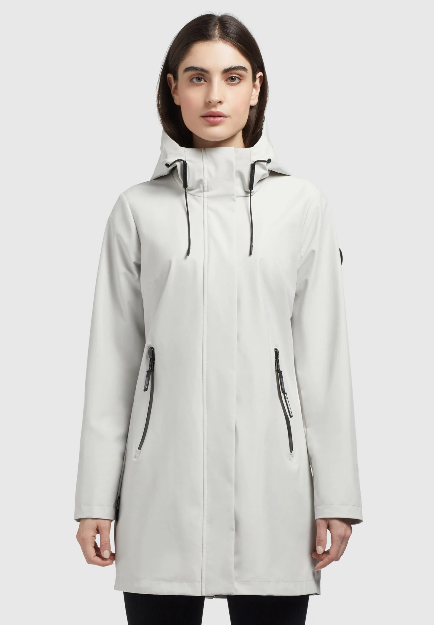 Khujo Izaf - Impermeable - Hellgrau 3 Khujo Izaf - Impermeable - Hellgrau