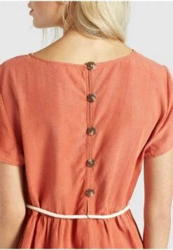 Khujo Asba - Vestido Informal - Terrakotta -Moda Tienda 4290749156f84e798b9438f8866c73f3