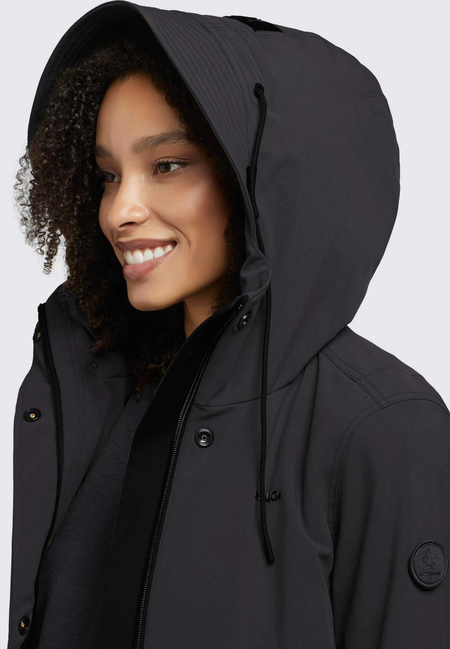 Khujo Gammi - Chaqueta De Entretiempo - Schwarz 7 Khujo Gammi - Chaqueta De Entretiempo - Schwarz - Image 5