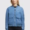 Khujo Nova - Chaquetas Bomber - Blau -Moda Tienda 4a56cecfdd194a1a8e76f7d9c1b8a731