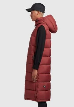 Khujo Magneta Matt - Chaleco - Rostrot -Moda Tienda 4a96717245d34d42ab46a0f9fc5b6f33