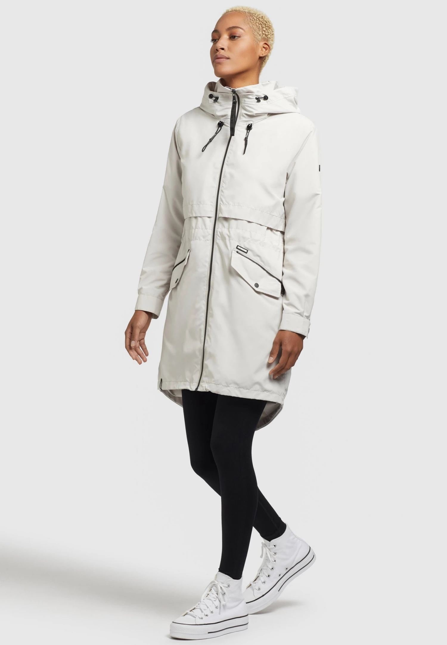 Khujo Ariana - Parka - Hellgrau 4 Khujo Ariana - Parka - Hellgrau - Image 2