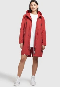 Khujo Adda - Parka - Rot -Moda Tienda 4f6510cf224f4cb19be19cfab6f12646
