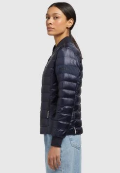 Khujo Maude Shiny - Chaquetas Bomber - Dunkelblau -Moda Tienda 5192f63d1cd94a0087a4aa8f668df24e