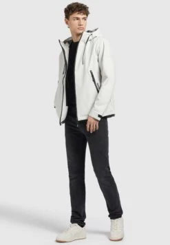 Khujo Neal - Chaqueta Outdoor - Hellgrau -Moda Tienda 51ed2838d1684dcf901546f4120aa08d