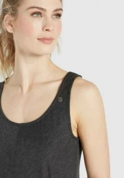 Khujo Padma - Vestido Ligero - Dunkelgrau Meliert -Moda Tienda 55a7e6f747af429bb2858d0c36ef5588