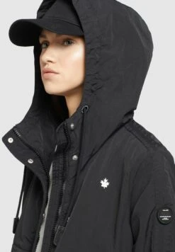 Khujo Zahira3 - Chaqueta Fina - Schwarz -Moda Tienda 56808ff706ce456fa5ce8c94a56ca6bd