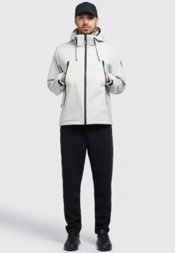 Khujo Adam - Impermeable - Hellgrau -Moda Tienda 5bdac6b28a8b45baab1bf61cb6e79322