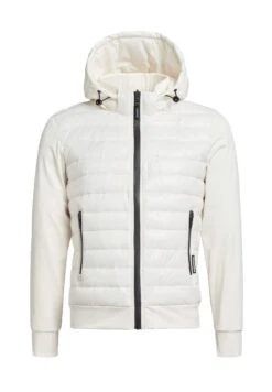 Khujo Bolt Shiny - Chaqueta De Entretiempo - Cremeweiß -Moda Tienda 5c04563e0d3c41398686d964ad909636
