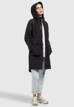 Khujo Levane - Impermeable - Schwarz -Moda Tienda 5fb7a80b60034ae29d52fda58293abd6