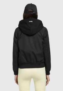 Khujo Persee - Chaqueta Fina - Schwarz -Moda Tienda 62ad985a7f3c4c56a01b76c411b3fcc5