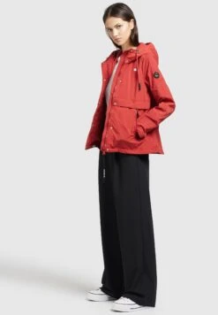 Khujo Zahira3 - Chaqueta Fina - Rot -Moda Tienda 62b1b063c6194b5f9d619c46ffe6bd17