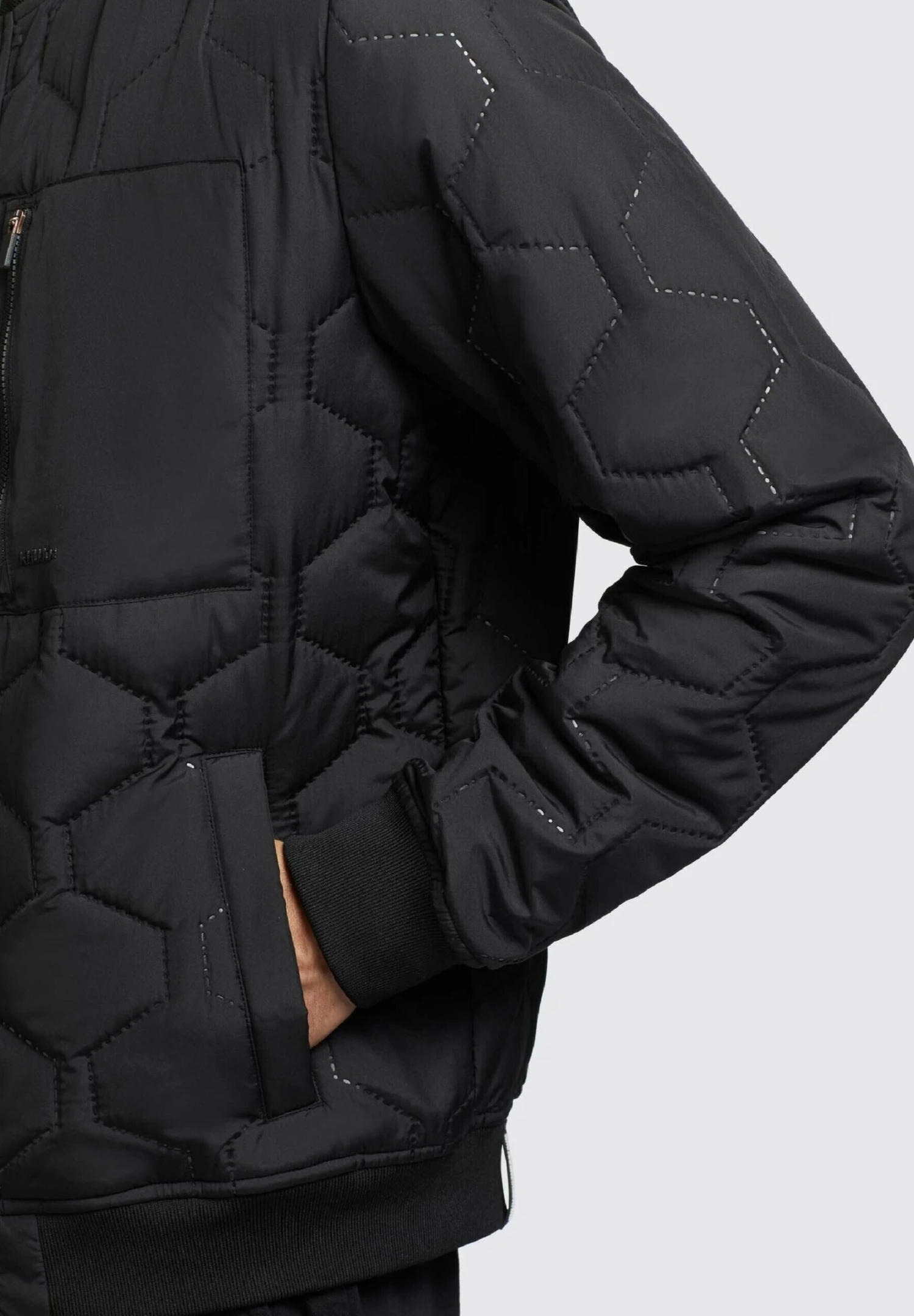 Khujo Carlson - Chaqueta De Entretiempo - Schwarz 9 Khujo Carlson - Chaqueta De Entretiempo - Schwarz - Image 7