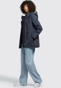 Khujo Aset - Parka - Dunkelblau -Moda Tienda 6a78f4188a6942f0be66b05767a0d443