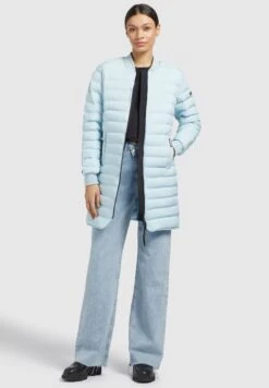 Khujo Greta Matt - Chaqueta De Entretiempo - Hellblau -Moda Tienda 6db0d37fde3b4bc3a93b686c83b098a3