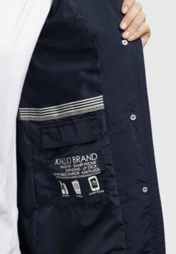 Khujo Adda - Abrigo Corto - Dunkelblau -Moda Tienda 6f2293b066cf4a81b1d11983ff835e1e